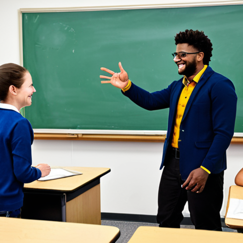 **
A diverse group of fully clothed students actively participating in a gamified history lesson in a modern classroom. The teacher, also fully clothed, is facilitating the simulation. Students are engaged, smiling, and working collaboratively. Safe for work, appropriate content, family-friendly, professional educational setting, perfect anatomy, correct proportions, well-formed hands, proper finger count, natural pose, high quality.
**
